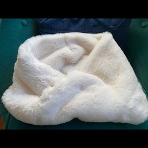 World Market Faux Fur Infinity Wrap